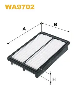 Фільтр повітряний (вир-во WIX-FILTERS) WIX FILTERS WA9702 (фото 1)