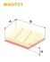 Фільтр повітряний LR FREELANDER 2.0 11-, RANGE ROVER EVOQUE 2.0-2.2 11- (вир-во WIX-FILTERS) WIX FILTERS WA9751 (фото 1)