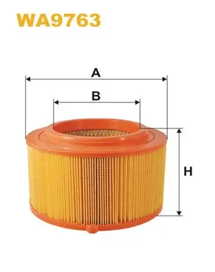 Фільтр повітряний FORD RANGER 2.2, 3.2 TDCI 11- (вир-во WIX-FILTERS) WIX FILTERS WA9763 (фото 1)