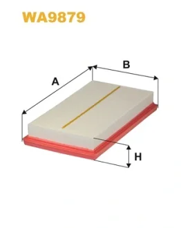 Фільтр повітряний TOYOTA C-HR 1.2, 2.0 16-, RAV4 2.5 18- (вир-во WIX-FILTERS) WIX FILTERS WA9879