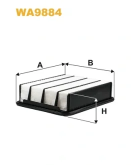 Фільтр повітряний TOYOTA LC PRADO 2.8 D-4D 15- (вир-во WIX-FILTERS) WIX FILTERS WA9884