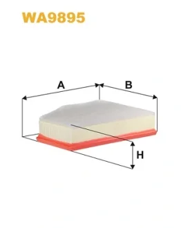 Фільтр повітряний BMW 1.8-4.5 i, d, xDrive 16- (вир-во WIX-FILTERS) WIX FILTERS WA9895