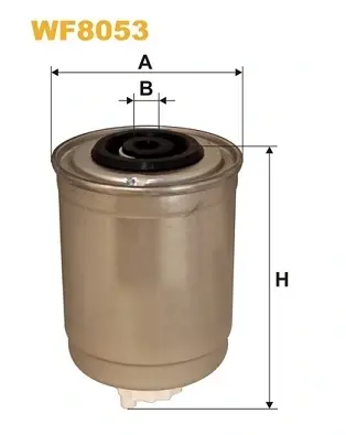 Фільтр паливний TRANSIT /PP848/1 (вир-во WIX-FILTERS) WIX FILTERS WF8053 (фото 1)