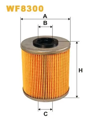 Фільтр паливний RENAULT /PM815/3 (вир-во WIX-FILTERS) WIX FILTERS WF8300 (фото 1)