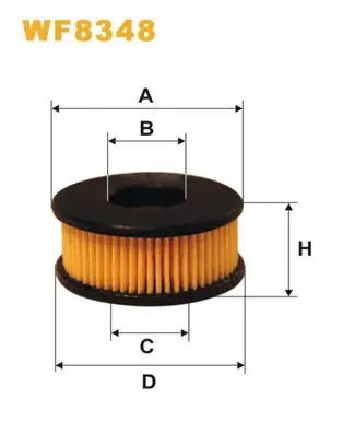 Фільтр ГБО LANDI RENZO (вир-во WIX-FILTERS) WIX FILTERS WF8348 (фото 1)