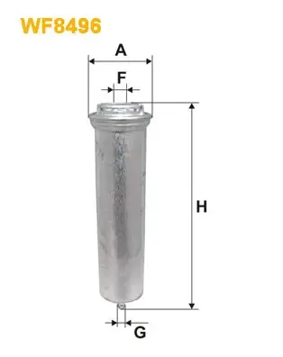 Фільтр паливний BMW 3 (E90/E91/E92/E93) (вир-во WIX-FILTERS) WIX FILTERS WF8496 (фото 1)