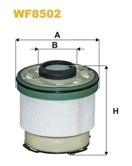Фільтр паливний FORD RANGER 2.2 TDCI 11- (вир-во WIX-FILTERS) WIX FILTERS WF8502