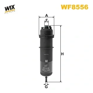 Фільтр паливний BMW 3 (G20)/5 (G30)/X5 (G05) 2.0 (B47)/3.0 (B57/B47) 17- WIX FILTERS WF8556