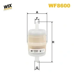 Фільтр пневмопідвіски MB Vito (W639) 03-/E-class (W211) 02-09/S-class (W220/W221) 98-13 WIX FILTERS WF8600 (фото 1)