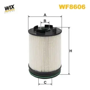 Фільтр паливний Ford Ranger 2.0 EcoBlue 19- WIX FILTERS WF8606 (фото 1)