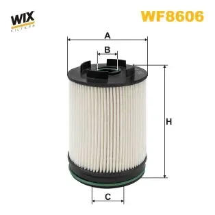 Фільтр паливний Ford Ranger 2.0 EcoBlue 19- WIX FILTERS WF8606