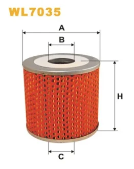 Фільтр оливний двигуна FORD TRANSIT OM515/ (вир-во WIX-FILTERS) WIX FILTERS WL7035
