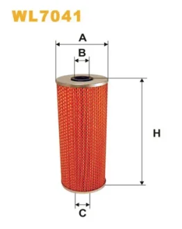 Фільтр оливний двигуна BMW E34 OM522/1/ (вир-во WIX-FILTERS) WIX FILTERS WL7041