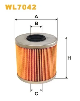 Фільтр оливний двигуна /OM523 (вир-во WIX-FILTERS UA) WIX FILTERS WL7042