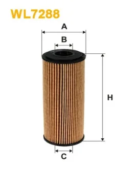 Фільтр оливний двигуна /OE640/6 (вир-во WIX-FILTERS) WIX FILTERS WL7288