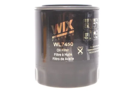 Фільтр масляний Hyundai H-1 97-/H350 15-/Kia Carnival 2.7-2.9 CRDI 01- WIX FILTERS WL7450