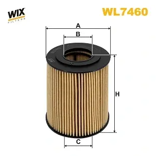 Фільтр оливний двигуна /648/8 (вир-во WIX-FILTERS) WIX FILTERS WL7460 (фото 1)