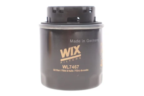 Фільтр масляний VW Golf 1.2/1.4 TSI 07-13/Jetta/Passat 1.4 TSI 07-10 WIX FILTERS WL7467