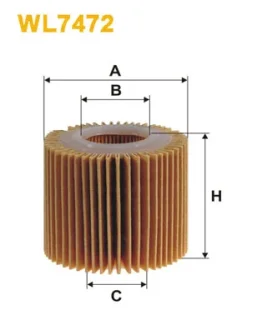 Фільтр оливний двигуна TOYOTA /OE685/2 (вир-во WIX-FILTERS) WIX FILTERS WL7472