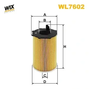 Фільтр масляний Hyundai Grandeur 3.0 MPI 11-/Kia Sorento 3.3 CVVT 4WD 15-20 WIX FILTERS WL7602 (фото 1)