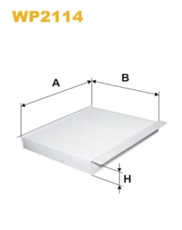 Фільтр салону FIAT 500L, 500X 12- (вир-во WIX-FILTERS) WIX FILTERS WP2114
