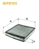 Фільтр салону вугільний /K1126A (вир-во WIX-FILTERS) WIX FILTERS WP9101 (фото 1)