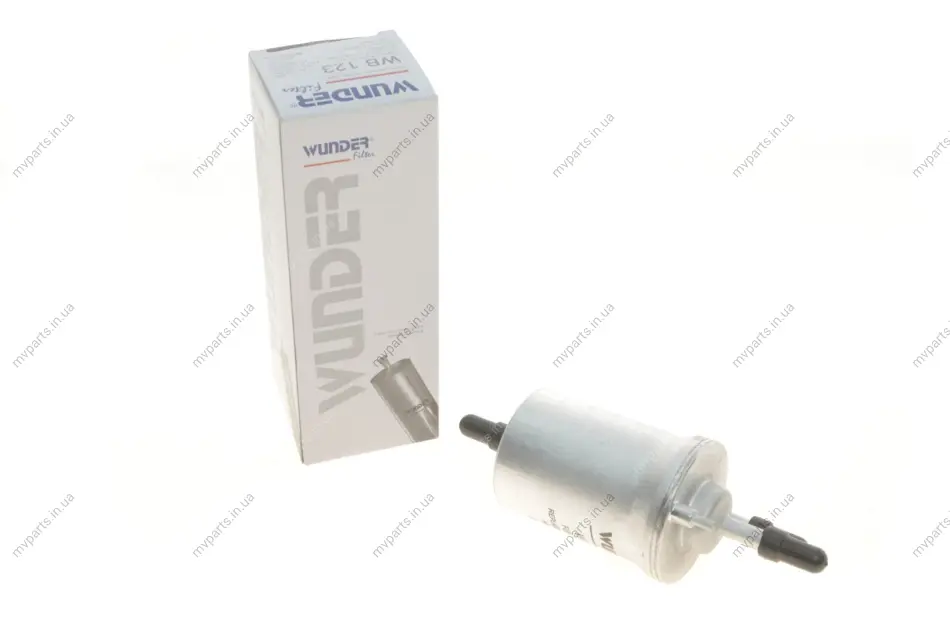 Фільтр паливний VW Caddy 1.6 BiFuel/ 2.0 EcoFuel 04- WB 123 WUNDER FILTER WB-123 (фото 1)