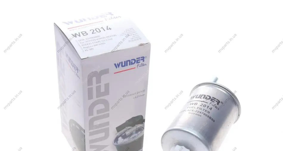 Фільтр паливний SsangYong Actyon/Rexton 02- WB 2014 WUNDER FILTER WB-2014 (фото 1)