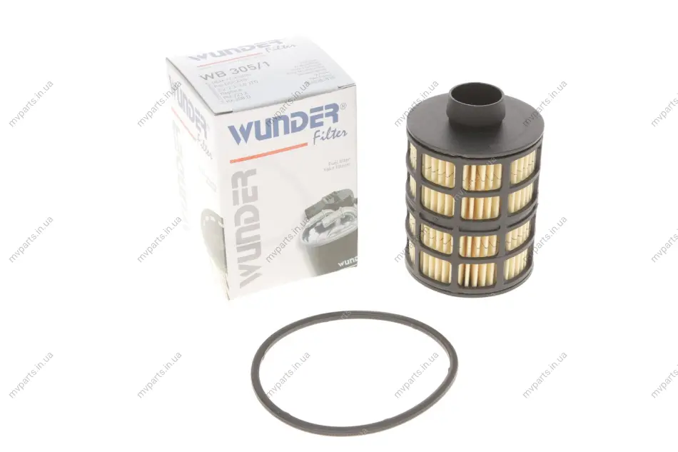 Фільтр паливний Opel Combo 1.3CDTI 01-/Fiat Doblo 1.3JTD 04-/Fiat Ducato WB 305/1 WUNDER FILTER WB-305-1 (фото 1)