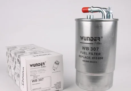Фільтр паливний Opel Corsa D 1.3CDTI 06- WB 307 WUNDER FILTER WB-307