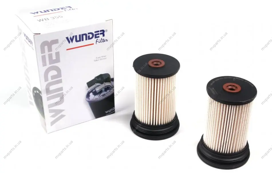 Фільтр паливний Chevrolet Captiva 2.2 CDTi 10- WB 355 WUNDER FILTER WB-355 (фото 1)
