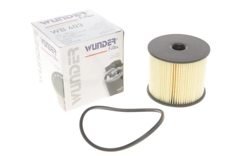 Фільтр паливний Citroen Berlingo/Peugeot Partner 2.0HDi 99-05 (сис-ма Siemens) WB 403 WUNDER FILTER WB-403