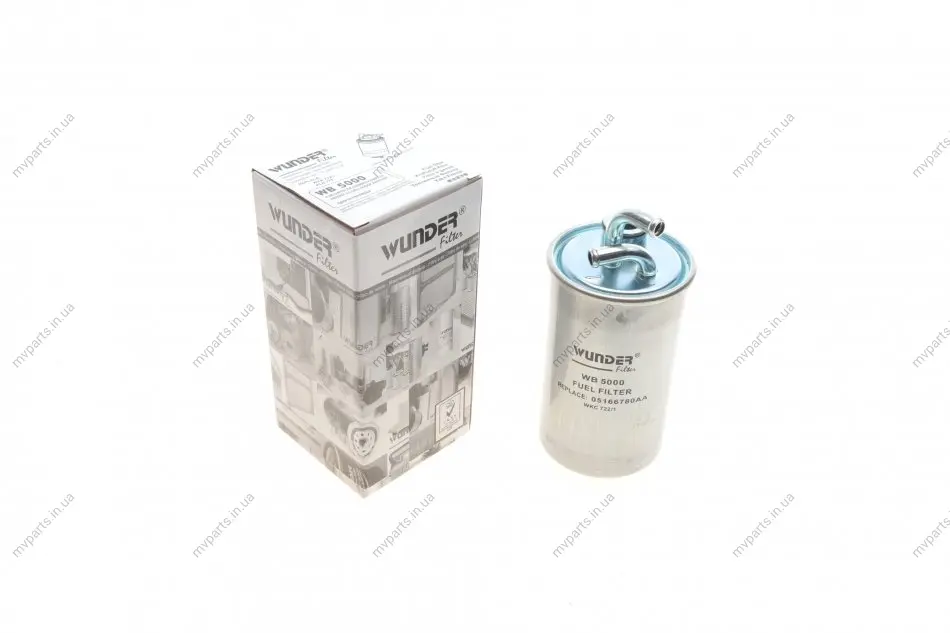 Фільтр паливний Chrysler Sebring/ Dodge Journey/ Calibre/ Jeep Compass/ Patriot 2.0 TD/ CRD 06- WB 5000 WUNDER FILTER WB-5000 (фото 1)