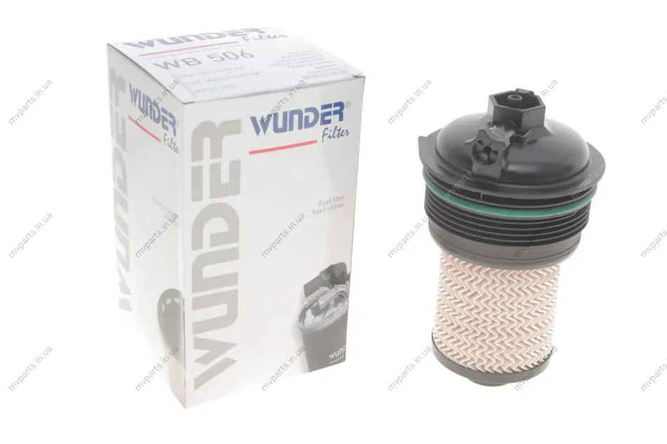 Фільтр паливний Ford Transit 2.0 TDCI 15- WB 506 WUNDER FILTER WB-506 (фото 1)