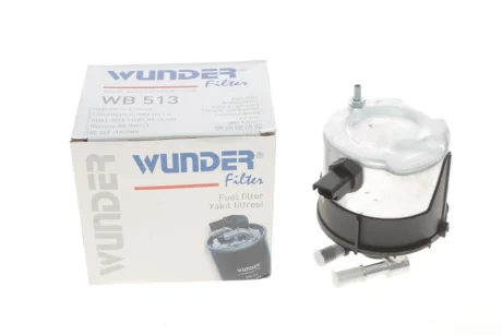 Фільтр паливний Ford Fiesta/Focus 1.6TDCI 03- WB 513 WUNDER FILTER WB-513
