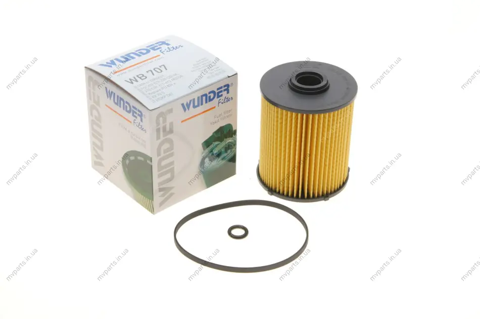 Фільтр паливний MB C-class (W202)/M-class (W163) 97-05 WB 707 WUNDER FILTER WB-707 (фото 1)