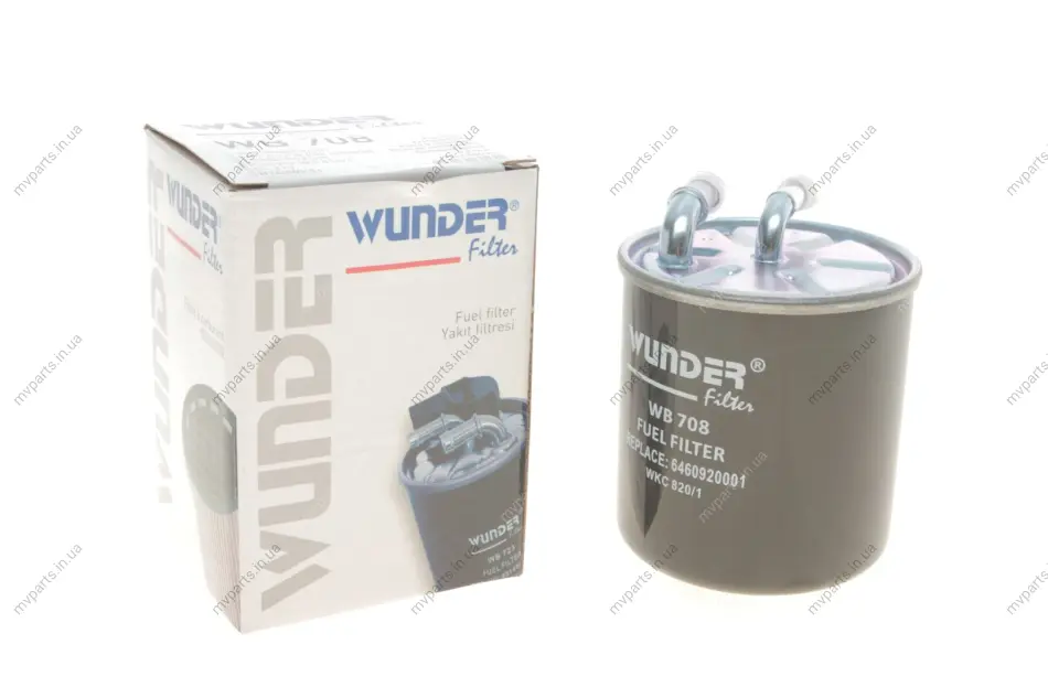 Фільтр паливний MB Sprinter 06-/ Vito 03- WB 708 WUNDER FILTER WB-708 (фото 1)