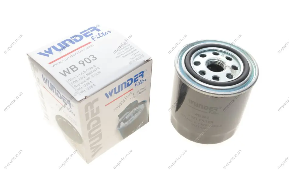 Фільтр паливний Nissan Patrol 3.2D/Toyota Cruiser 4.0D 82-91 WB 903 WUNDER FILTER WB-903 (фото 1)