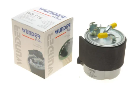 Фільтр паливний Nissan Qashqai/X-Trail 1.5/2.0dci 07- WB 916 WUNDER FILTER WB-916