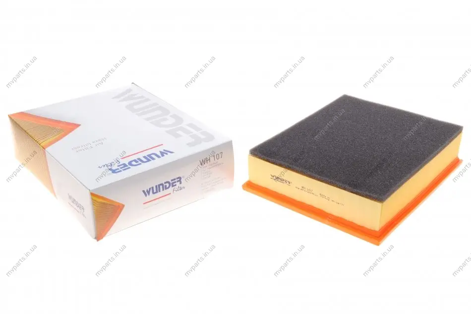 Фільтр повітряний VW T4 96-03 (з поролоном) WH 107 WUNDER FILTER WH-107 (фото 1)