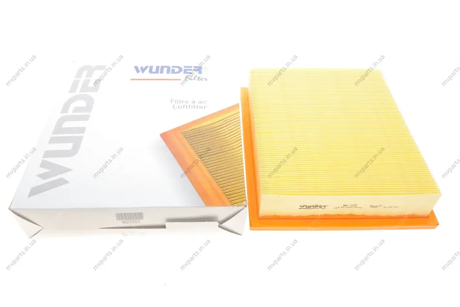 Фільтр повітряний VW Golf III/IV/Vento 92-98 WH 109 WUNDER FILTER WH-109 (фото 1)
