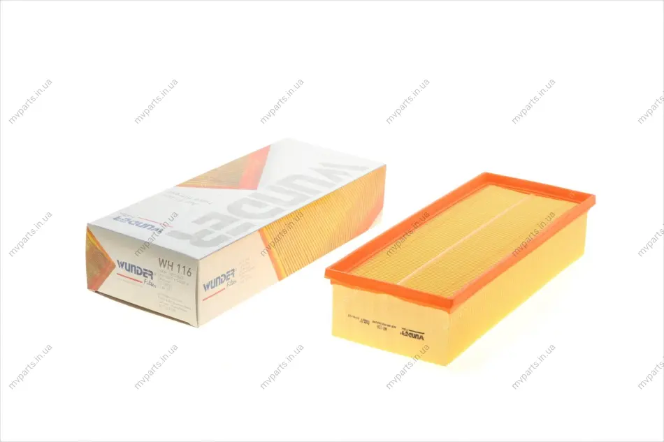 Фільтр повітряний VW Caddy 1.9TDI WH 116 WUNDER FILTER WH-116 (фото 1)