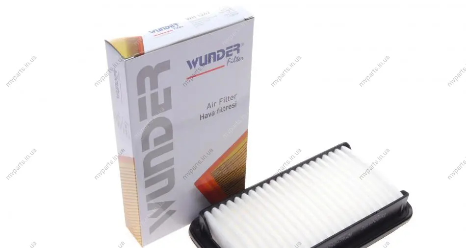 Фільтр повітряний Fiat Sedici/Suzuki SX4 1.6 06- WH 1247 WUNDER FILTER WH-1247 (фото 1)