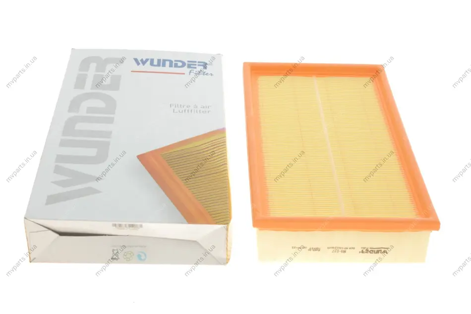Фільтр повітряний VW Passat B3/B4/Audi A6 -97 WH 127 WUNDER FILTER WH-127 (фото 1)