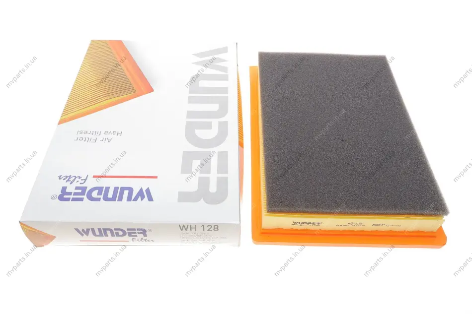Фільтр повітряний VW Sharan 95-10/Seat Alhambra 96-10/Ford Galaxy 00-06 WH 128 WUNDER FILTER WH-128 (фото 1)