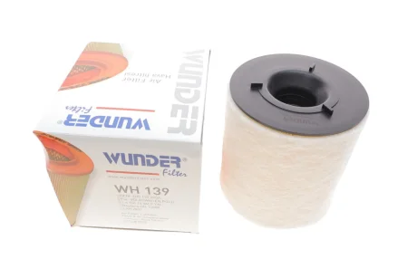 Фільтр повітряний Seat Ibiza 09-/ Skoda Fabia 10-14/Rapid 12-/VW Polo 09- WH 139 WUNDER FILTER WH-139