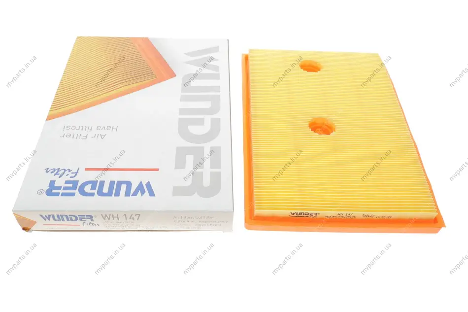 Фільтр повітряний VW Caddy/Golf VII 1.2/1.4TSI 12- WH 147 WUNDER FILTER WH-147 (фото 1)