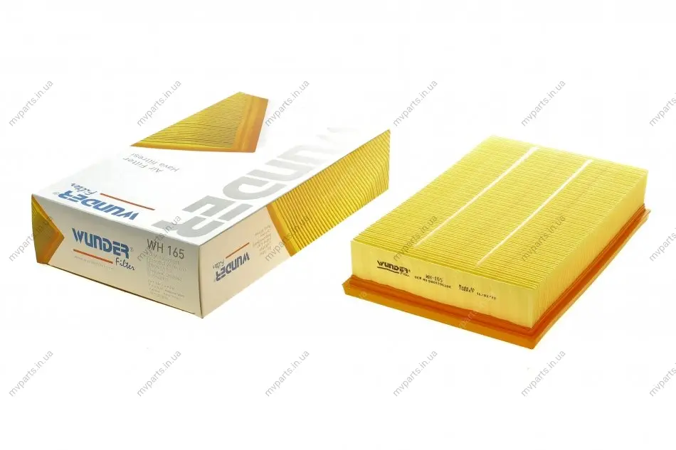 Фільтр повітряний VW Golf VII/Passat 1.5 TSI 14- WH 165 WUNDER FILTER WH-165 (фото 1)