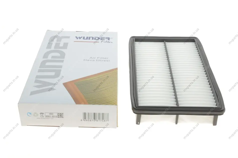 Фільтр повітряний Mazda 6 2.3 MPS 05-07/CX-7 2.3 MZR 07-13 WH 2037 WUNDER FILTER WH-2037 (фото 1)