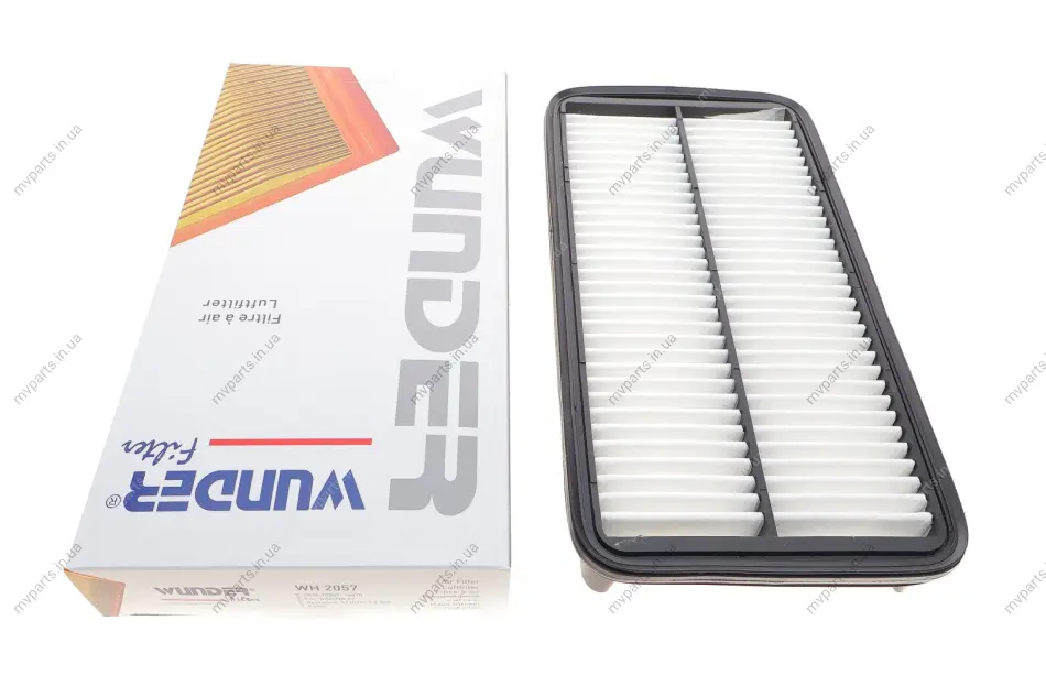 Фільтр повітряний Toyota Corolla/Camry/Carina 1.6i/1.8i/2.0GTi 86-01 WH 2057 WUNDER FILTER WH-2057 (фото 1)